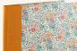 Preview: hardcover notebook orange blossoms handcrafted from germany Papeterie Schreibweise